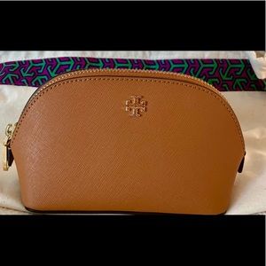 Tory Burch Robinson Small Makeup Bag
